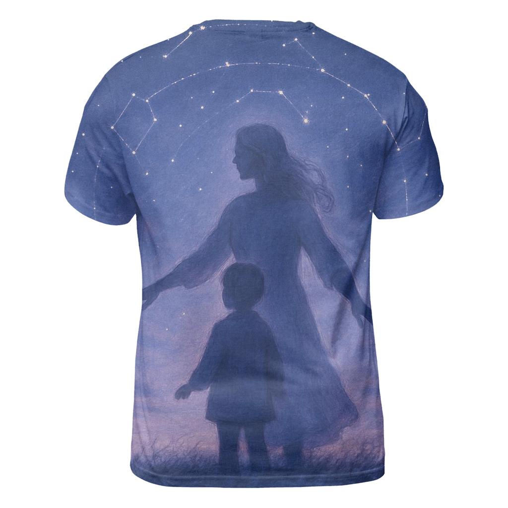 The Mother Who Holds The Sky In Place unique graphic print tees