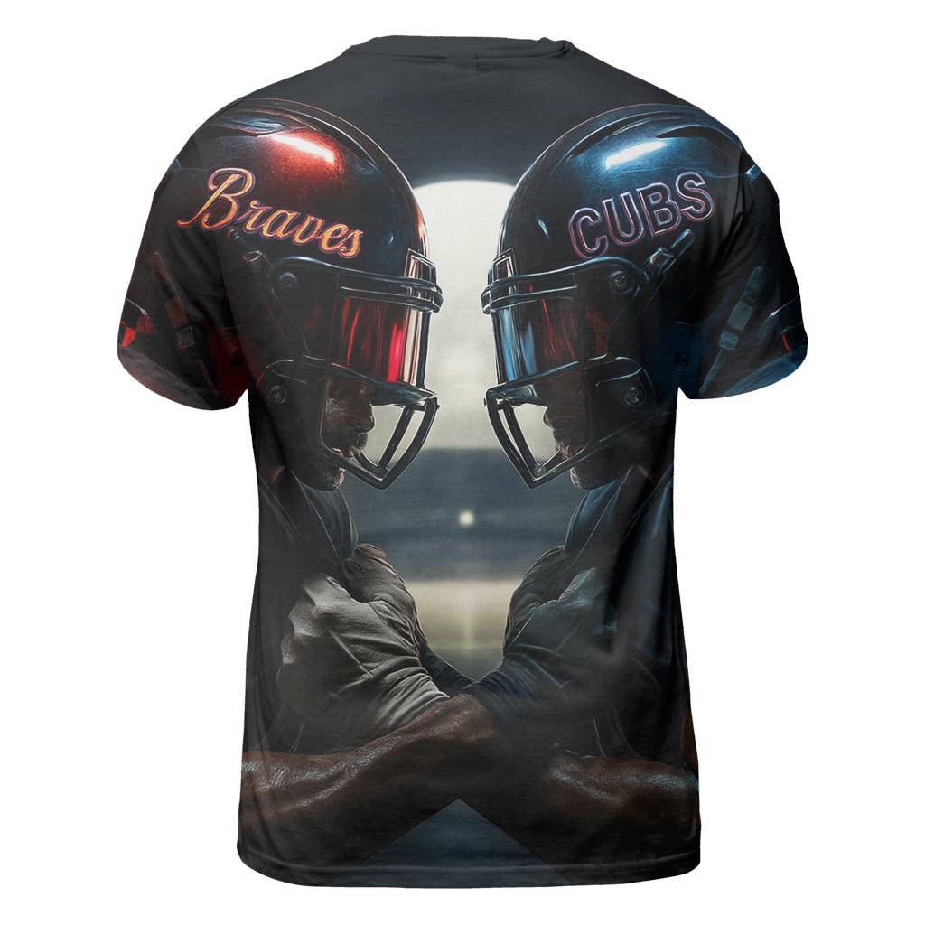 Neon Helmet Reflections Rivalry custom all-over print shirts