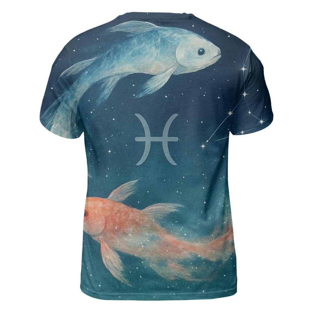 Pisces Dream Current Constellation custom all-over print shirts