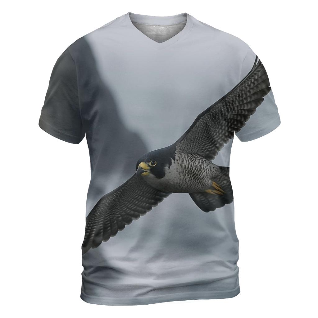 Cliff Draft Peregrine Falcon trendy printed shirt styles