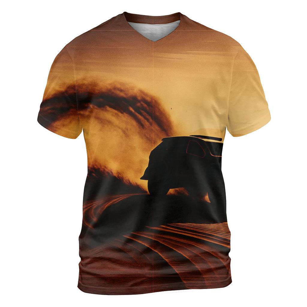 Desert Rally Sandwave Endurance creative print fashion shirts