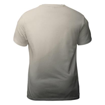 Ivory Shadow Gradient Field creative print fashion shirts