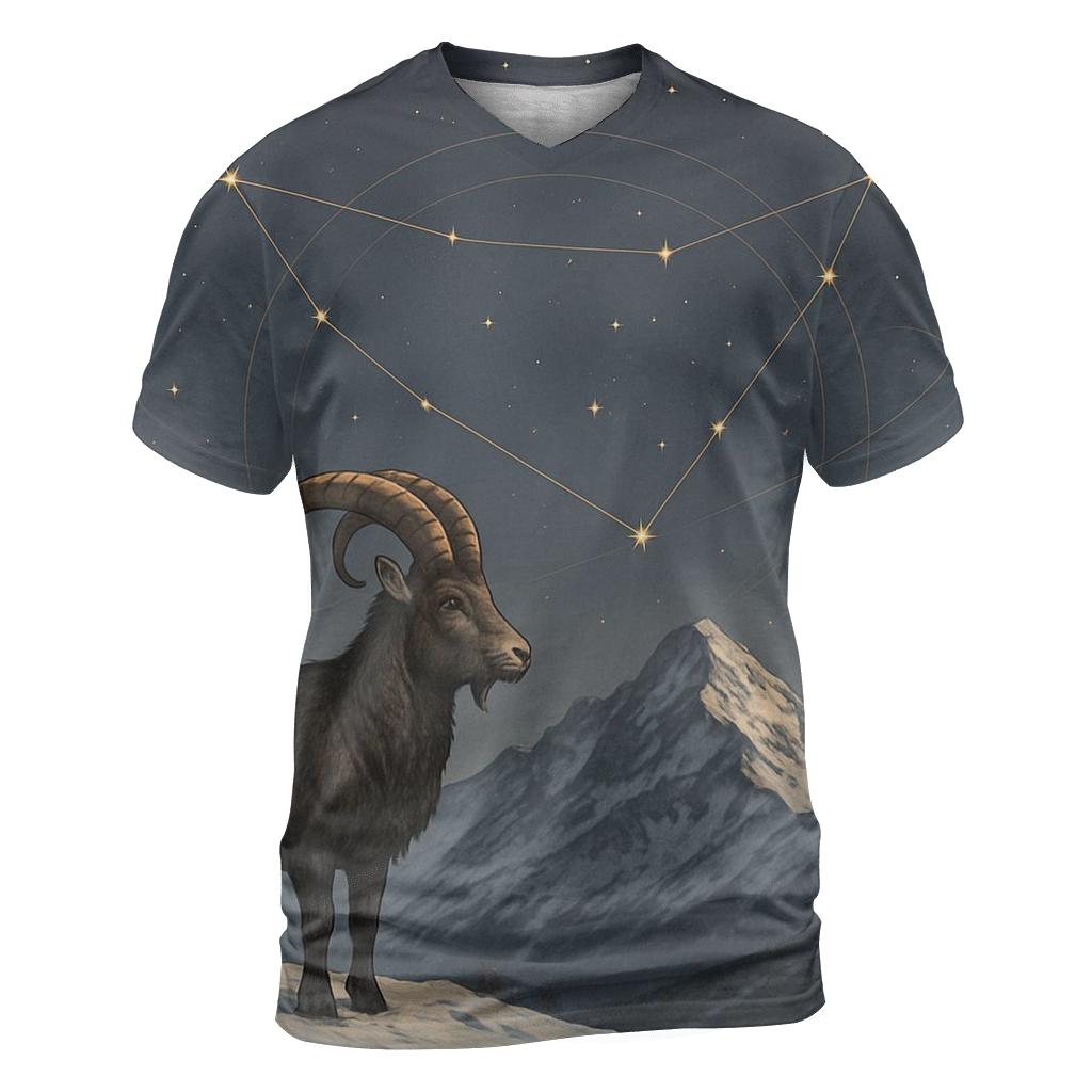 Capricorn Mountain Goat Star Atlas designer pattern shirts
