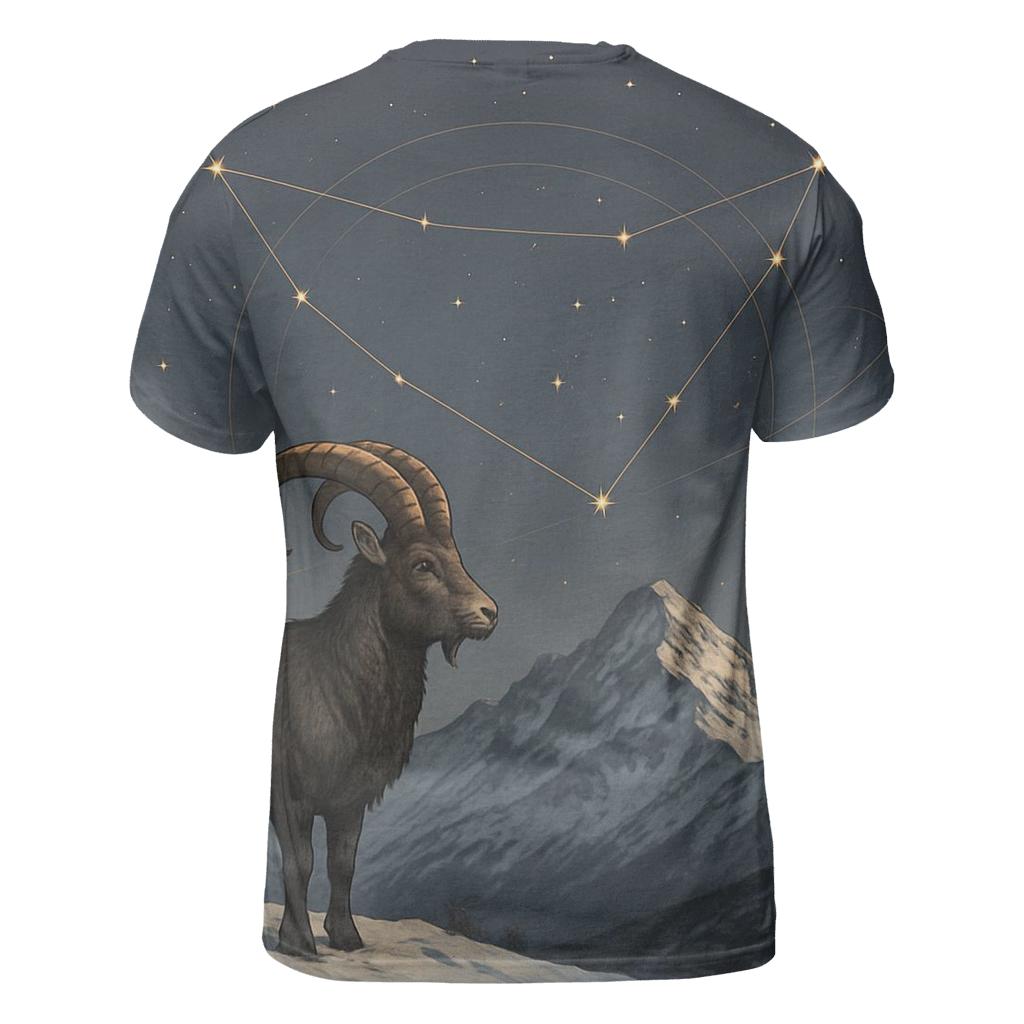 Capricorn Mountain Goat Star Atlas designer pattern shirts