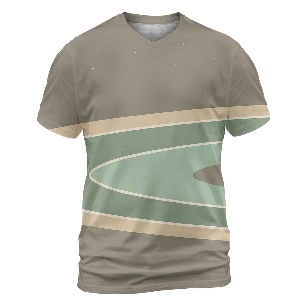 Ring Plane Horizon Bands trendy printed shirt styles