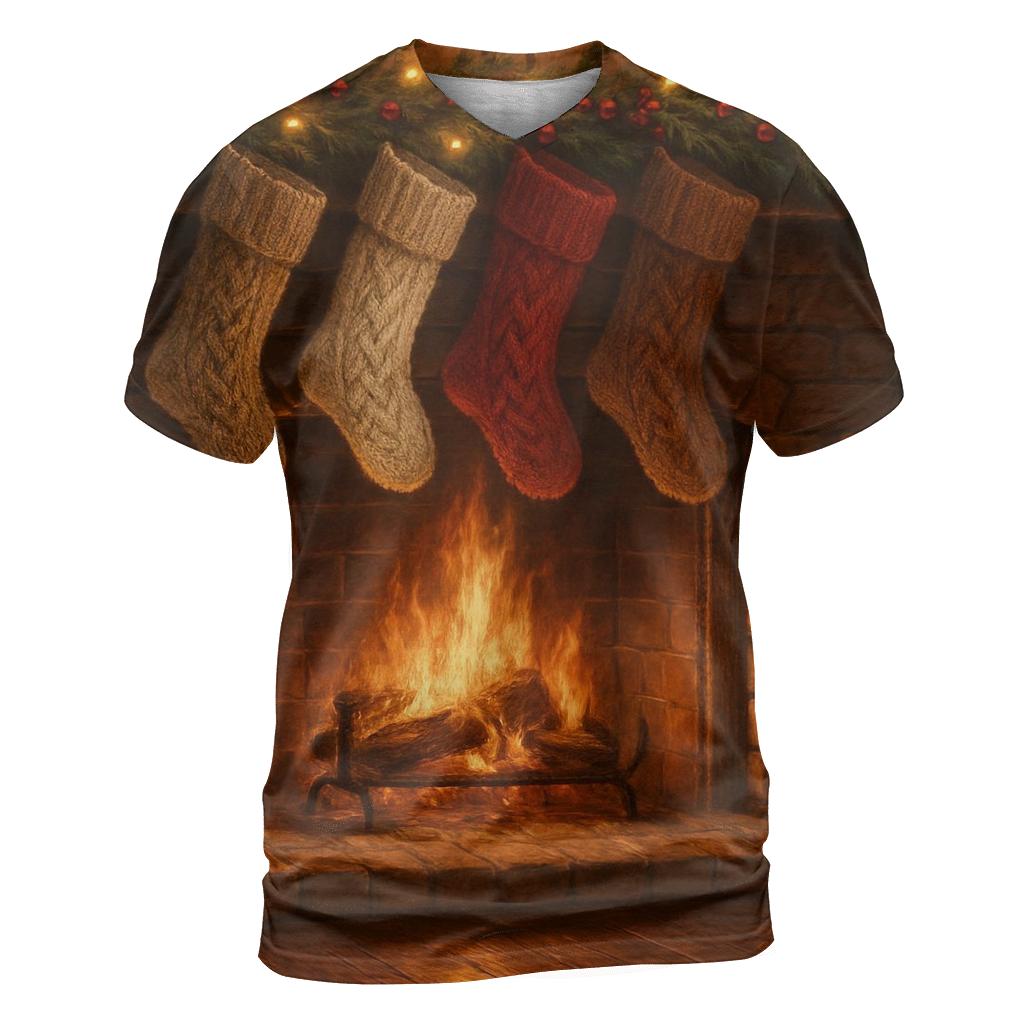 Stockings By The Brick Hearth designer pattern shirts