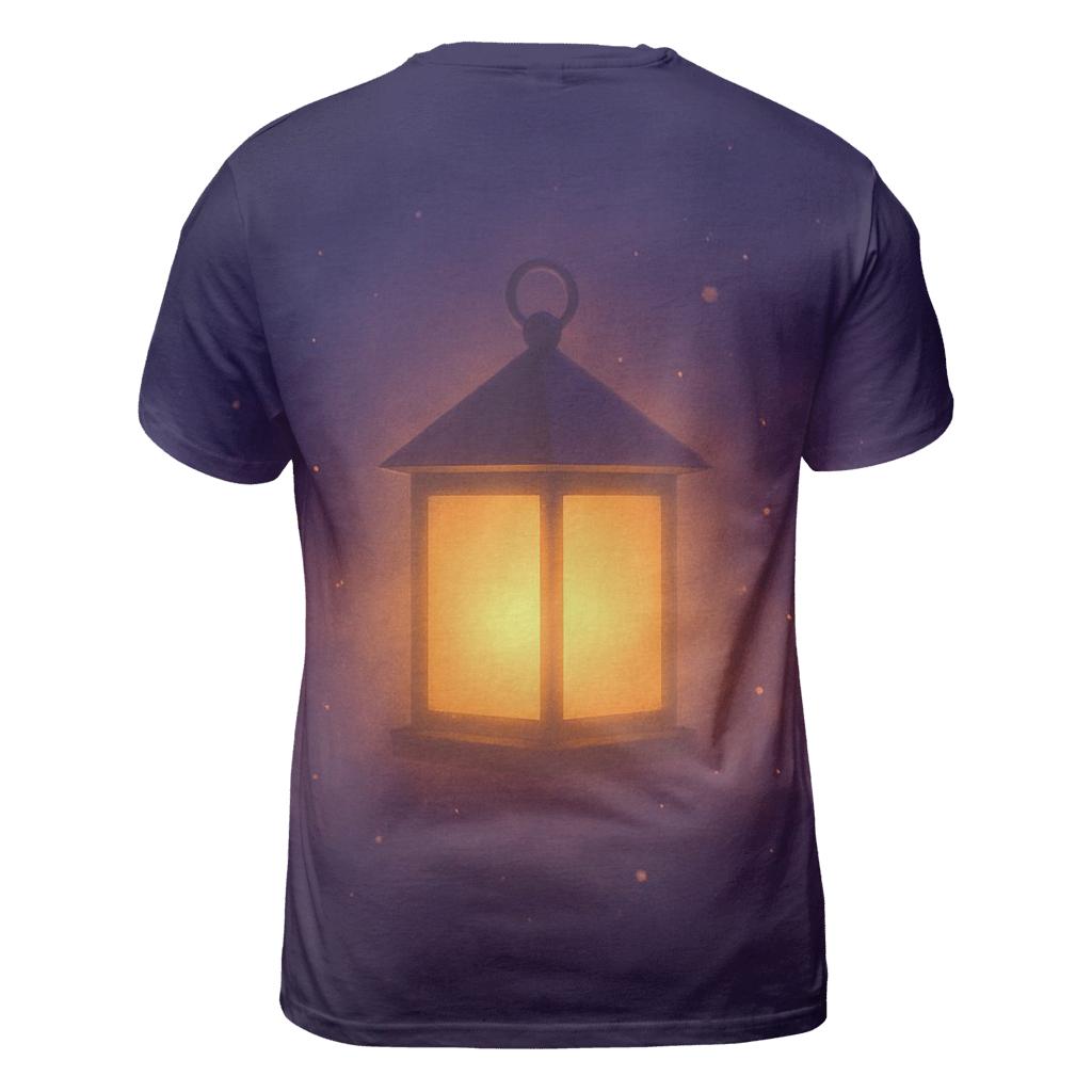 Lantern Glow In The Inner Night designer pattern shirts
