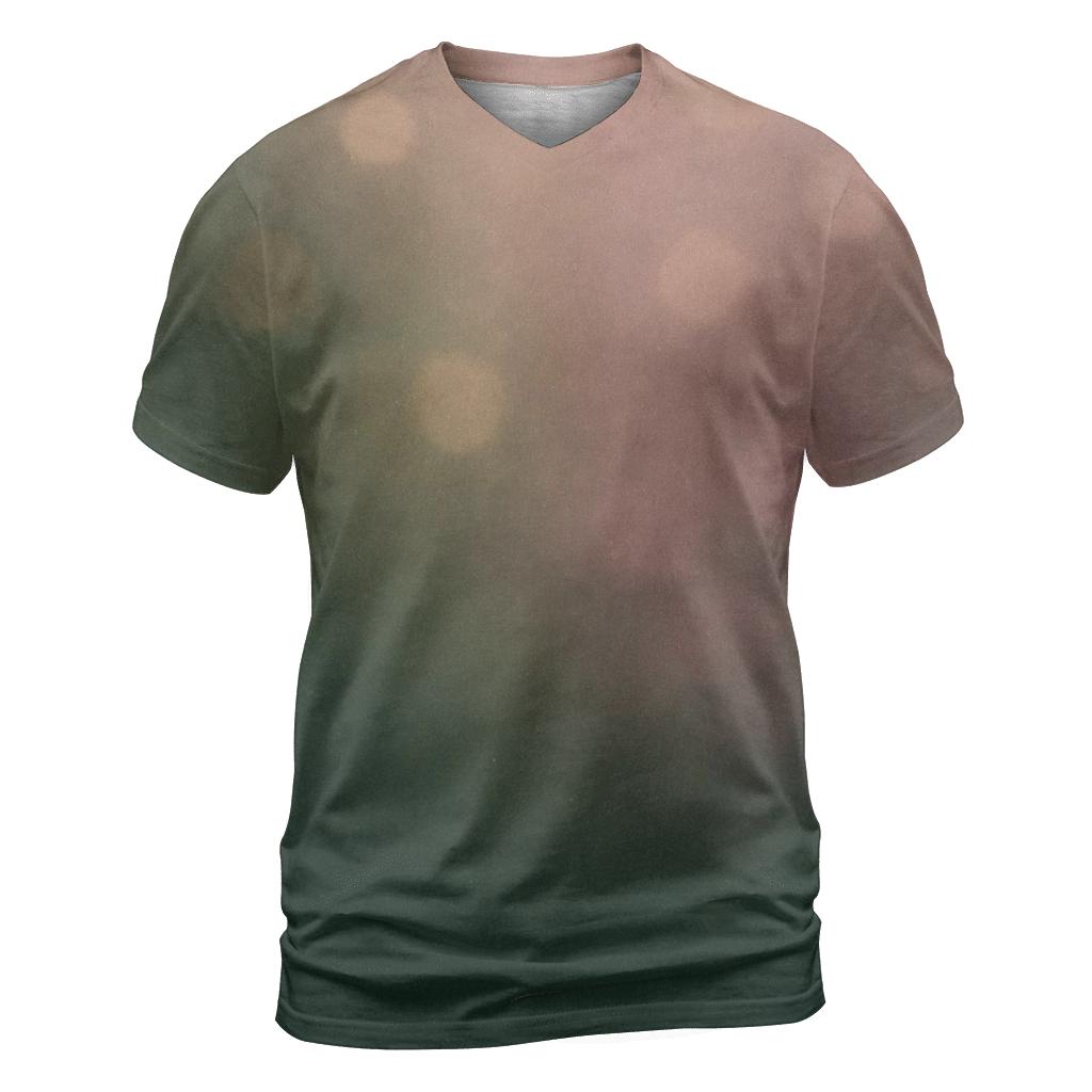 Garden Dusk Ombre creative print fashion shirts