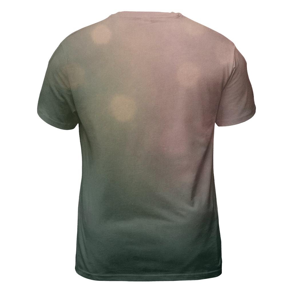 Garden Dusk Ombre creative print fashion shirts