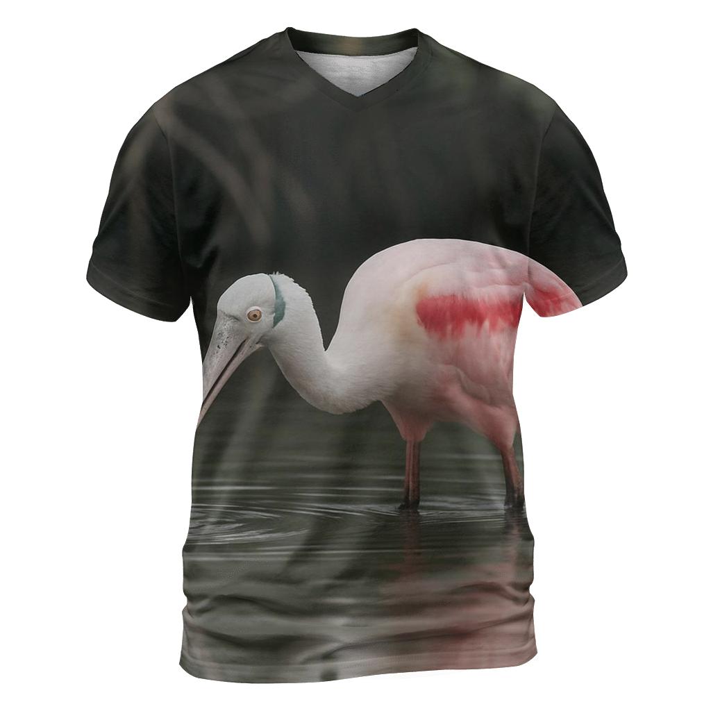 Mangrove Mirror Roseate Spoonbill personalized full print shirts