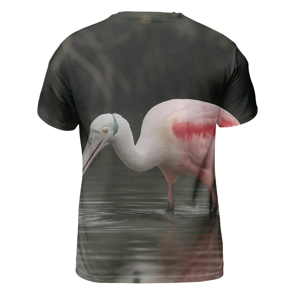 Mangrove Mirror Roseate Spoonbill personalized full print shirts