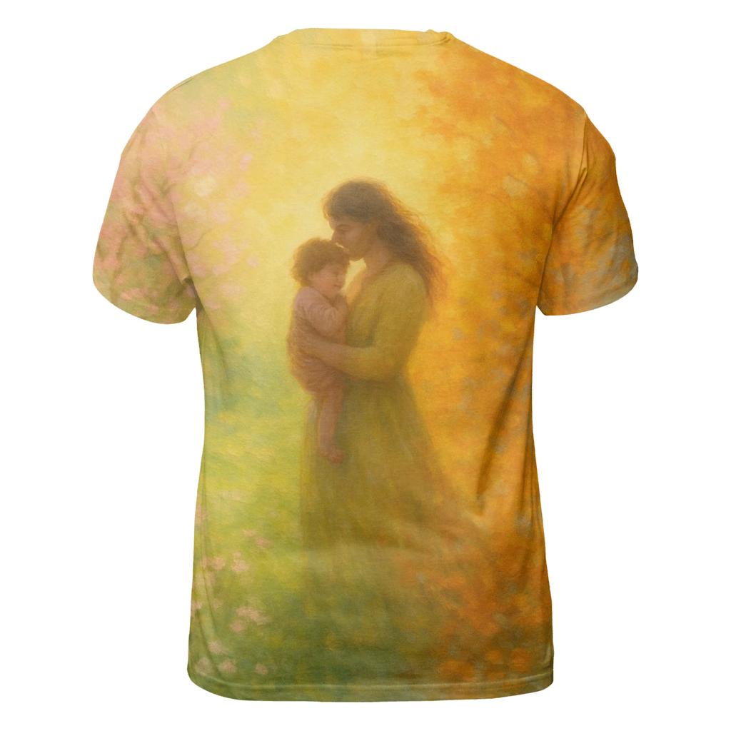 The Seasons She Carried So I Could Bloom vibrant all-over design tees