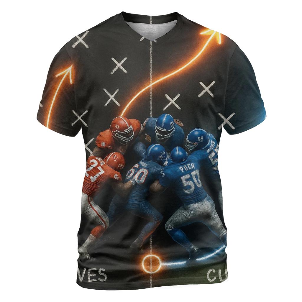 Split Field Strategy Chalkboard Comes Alive trendy printed shirt styles