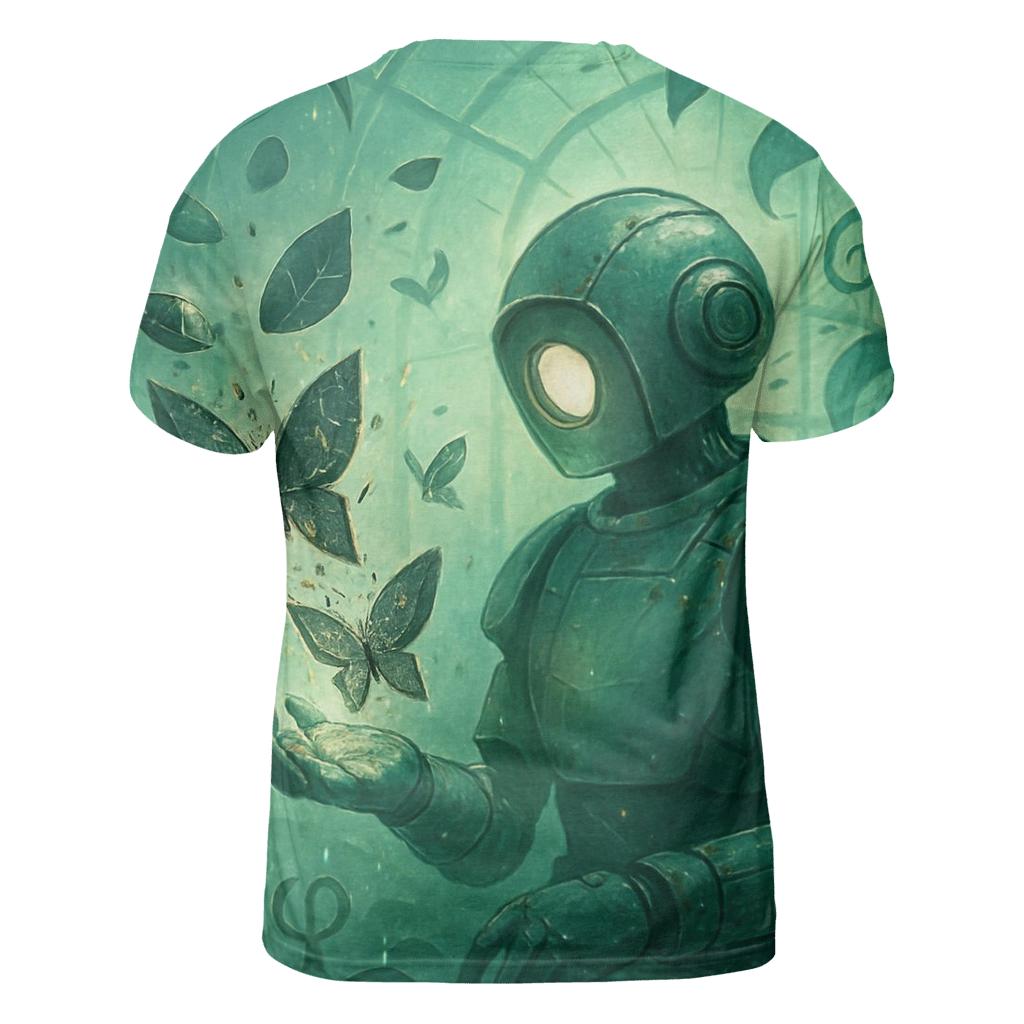 Garden Of Magnetic Butterflies creative print fashion shirts