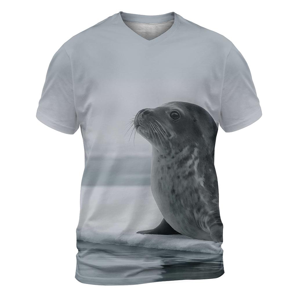 Glacier Edge Weddell Seal custom all-over print shirts