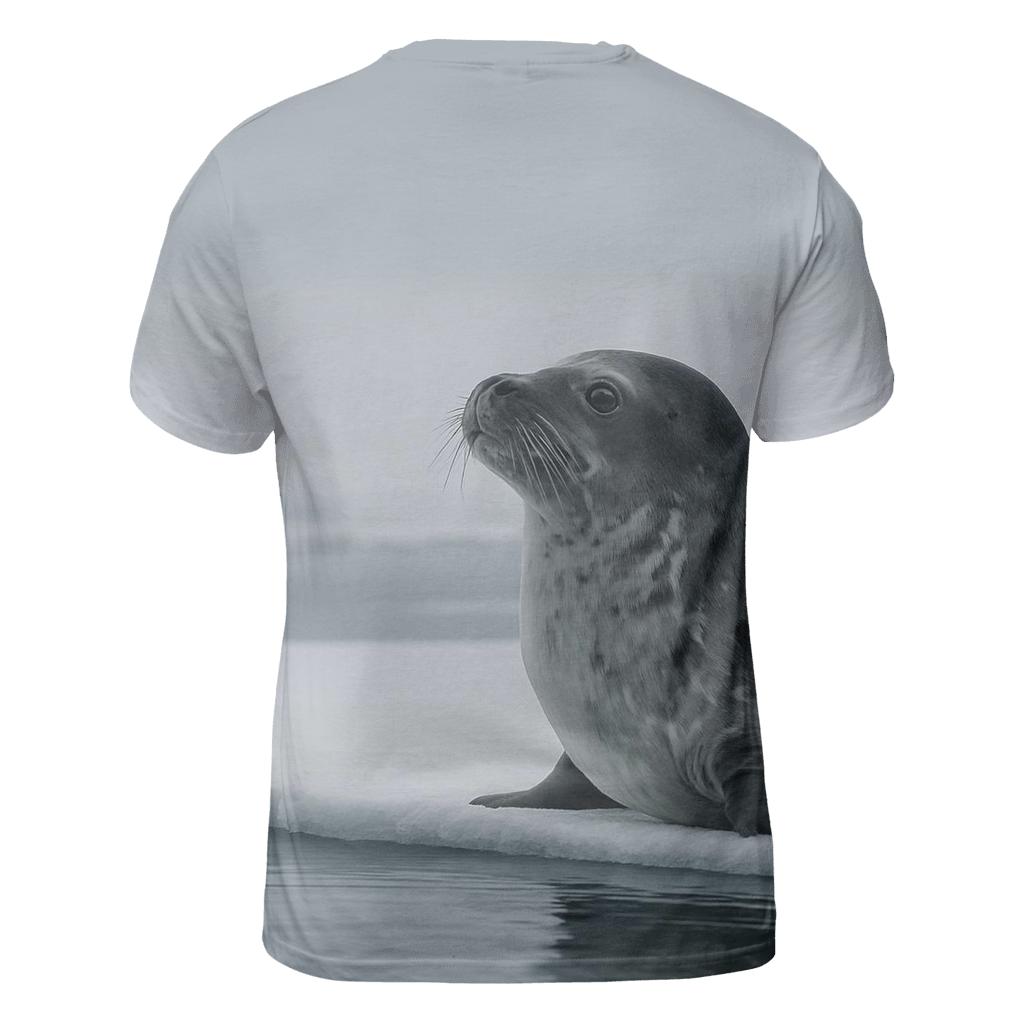 Glacier Edge Weddell Seal custom all-over print shirts