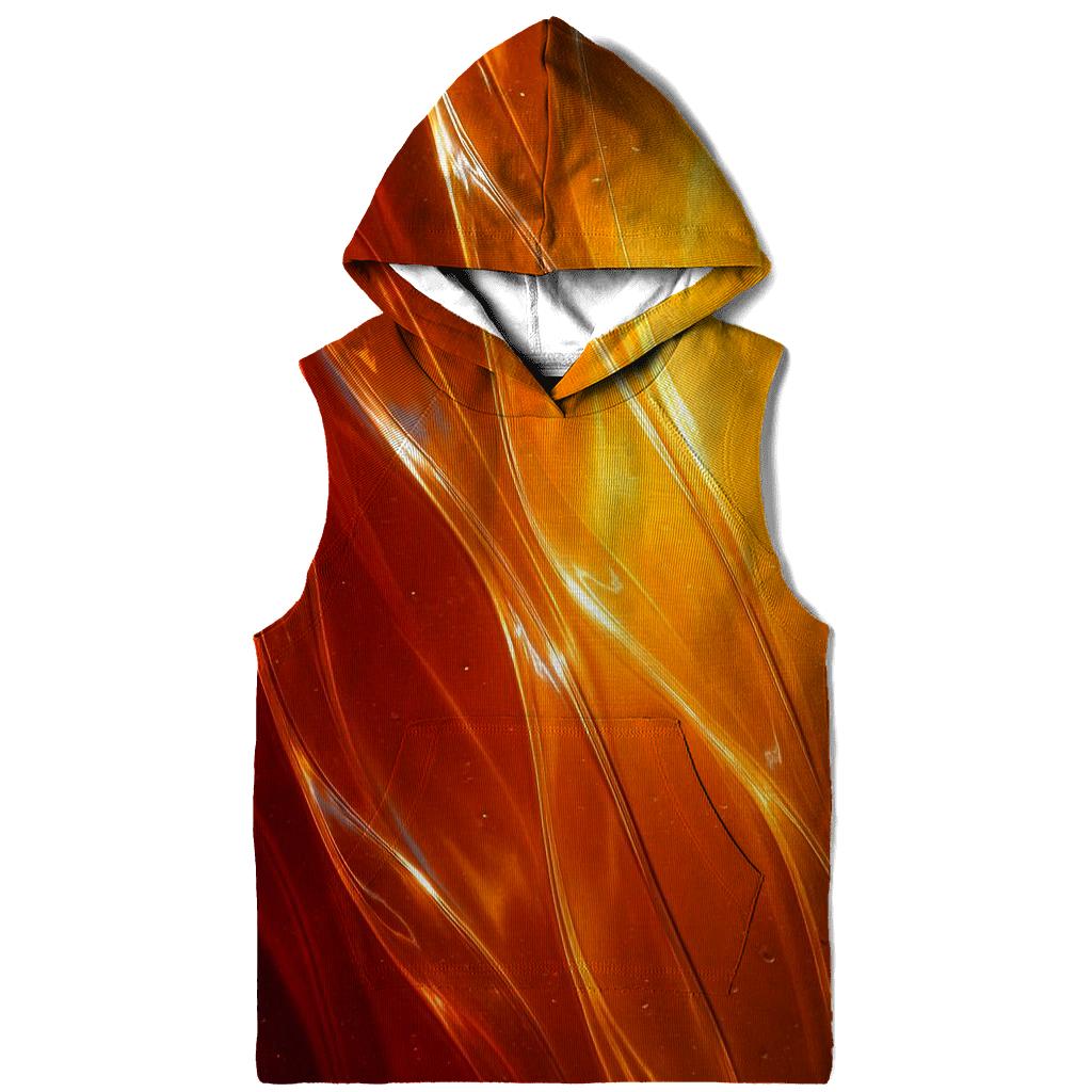 Molten Glass Cascade pullover hoodies