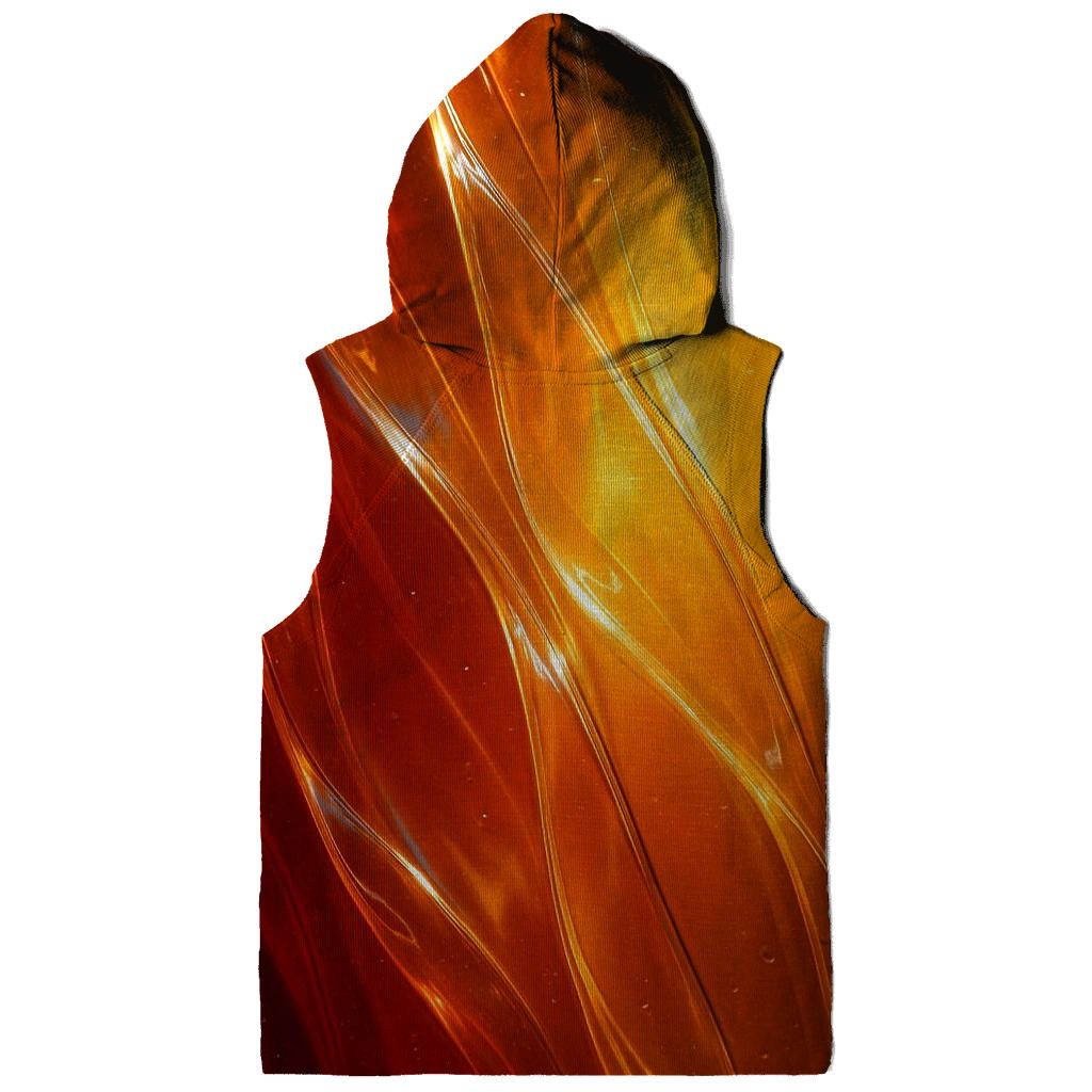 Molten Glass Cascade pullover hoodies