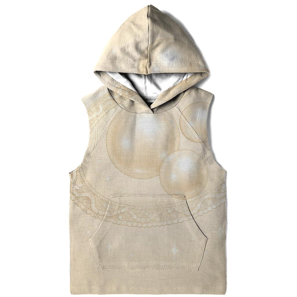 Champagne Orbit Lace graphic hoodies