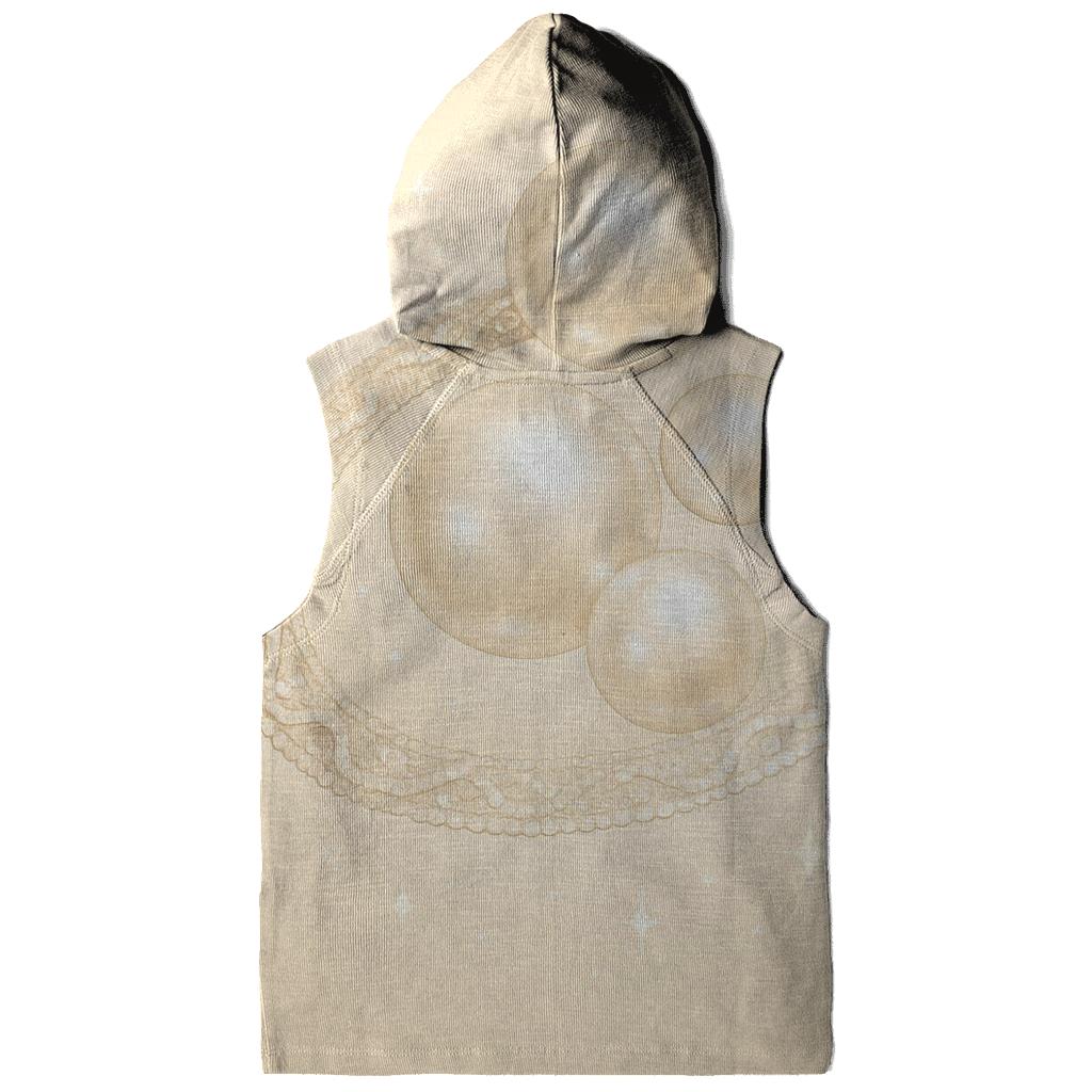 Champagne Orbit Lace graphic hoodies