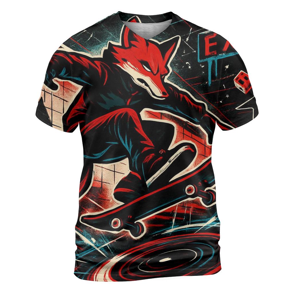 Subway Portal Skate Fox personalized full print shirts