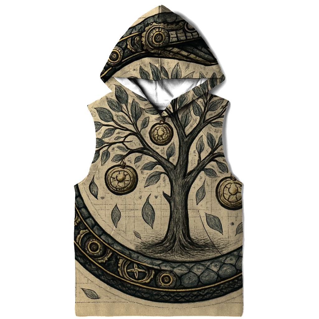 Ouroboros Orchard Of Clockwork Fruit printed hoodies