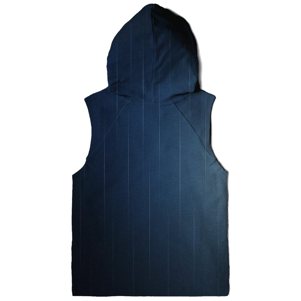 Cobalt Rainfall Veil zip-up hoodies