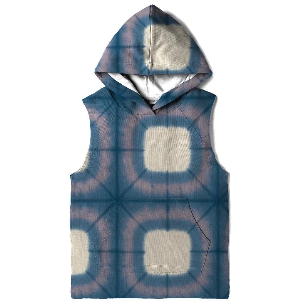 Itajime Moon Crater Grid custom hoodies