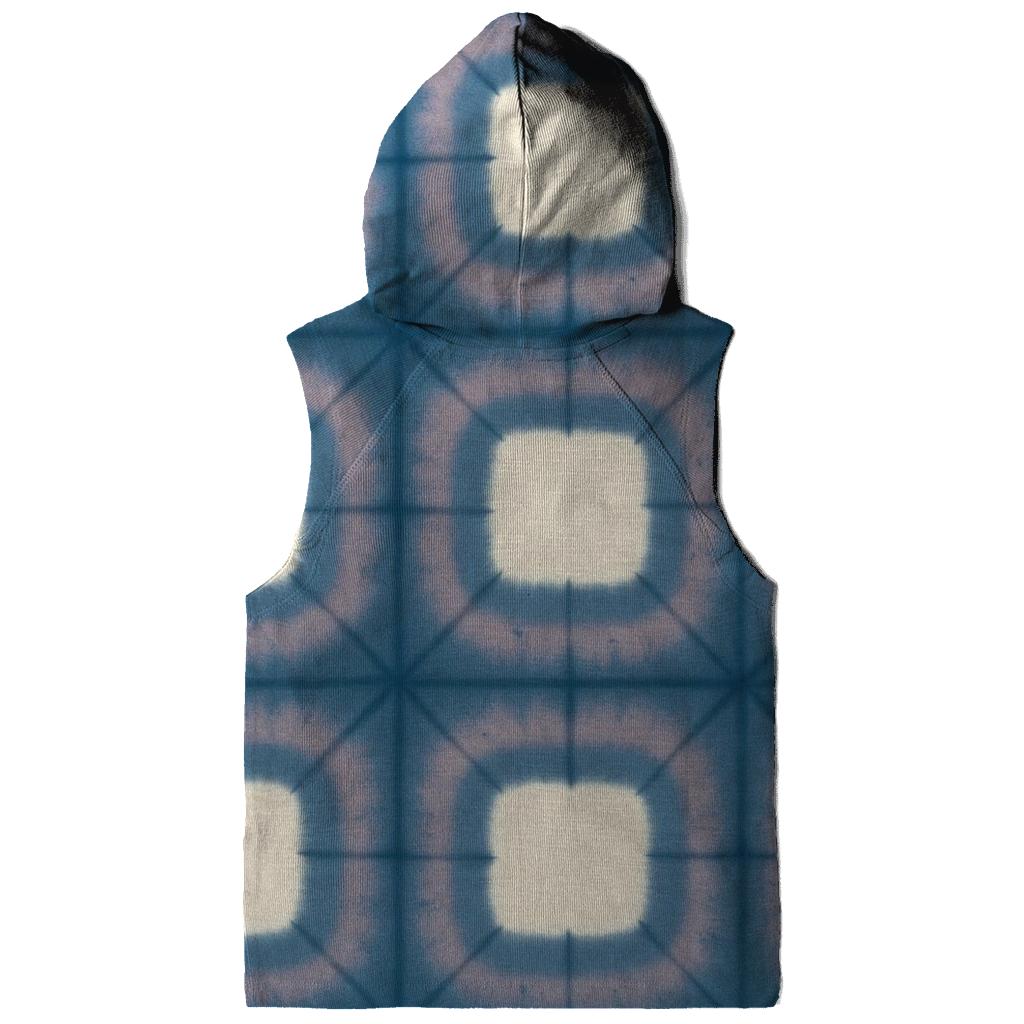 Itajime Moon Crater Grid custom hoodies
