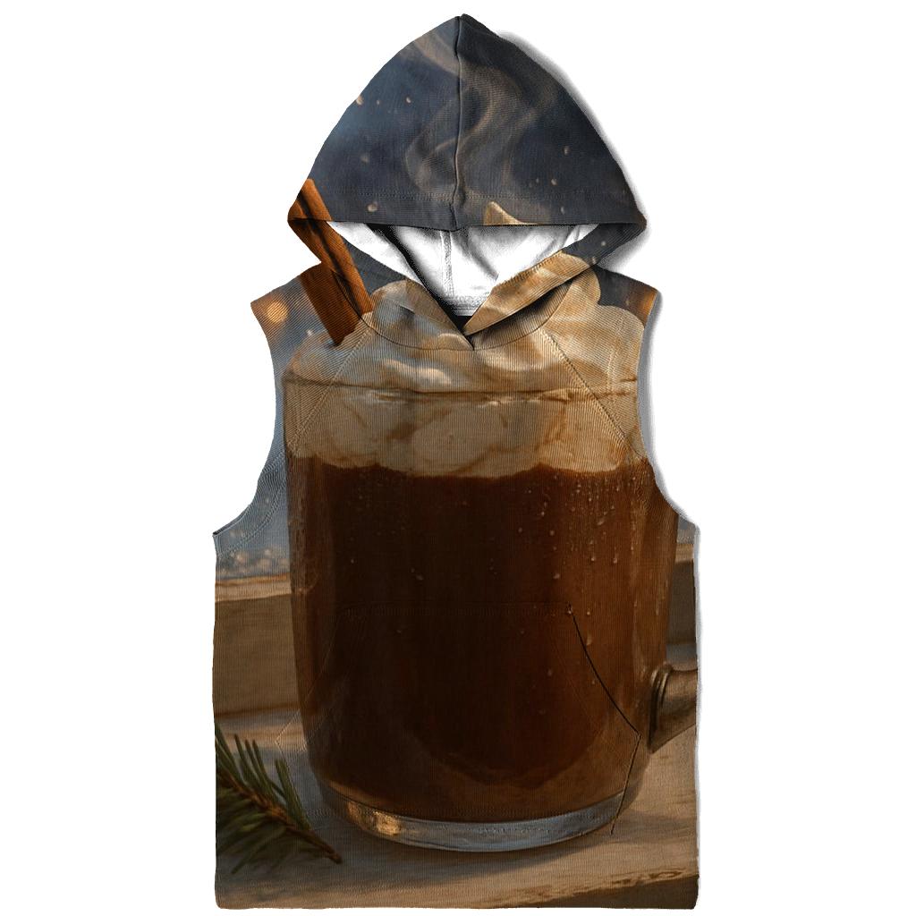 Hot Cocoa On The Winter Windowsill graphic hoodies