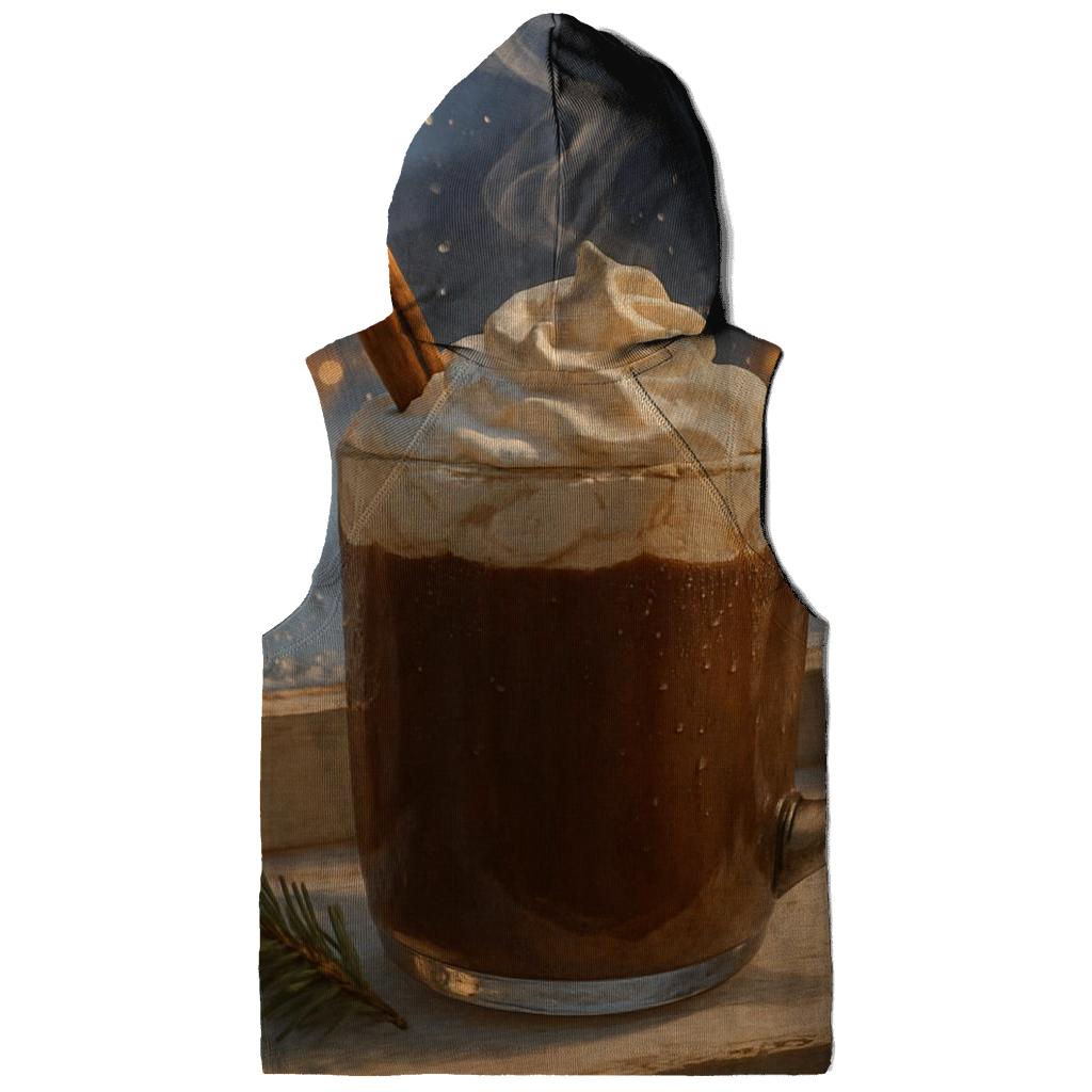 Hot Cocoa On The Winter Windowsill graphic hoodies