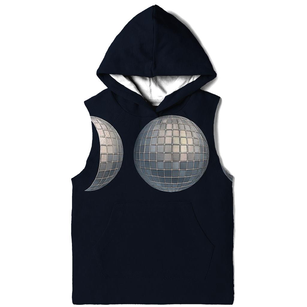 Disco Ball Moon Phases hoodie designs