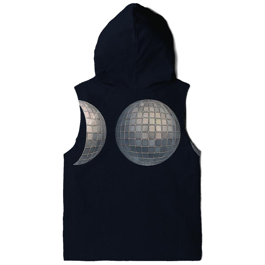 Disco Ball Moon Phases hoodie designs
