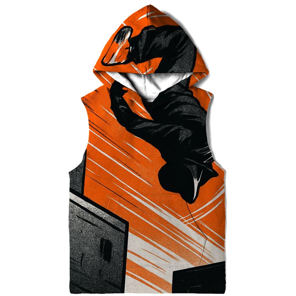 Urban Parkour Gravity Flip zip-up hoodies