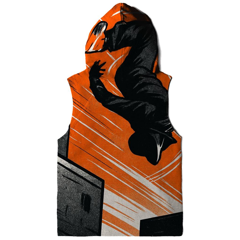Urban Parkour Gravity Flip zip-up hoodies