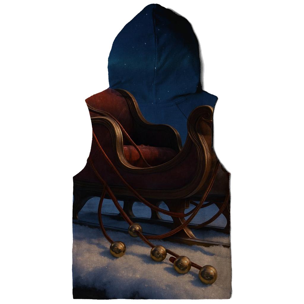 Sleigh Bells On The Snowy Rooftop heavyweight hoodies