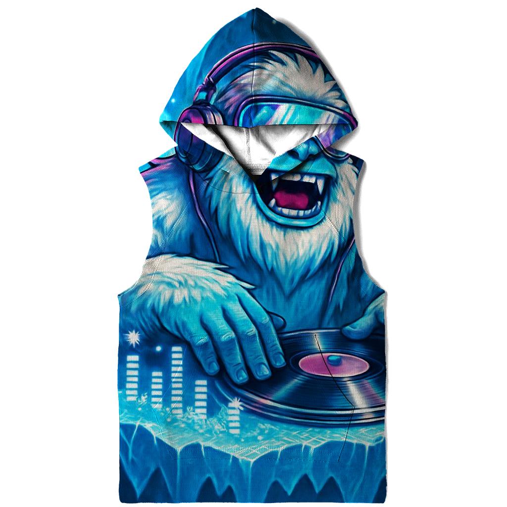 Glacier Disco Yeti custom hoodies