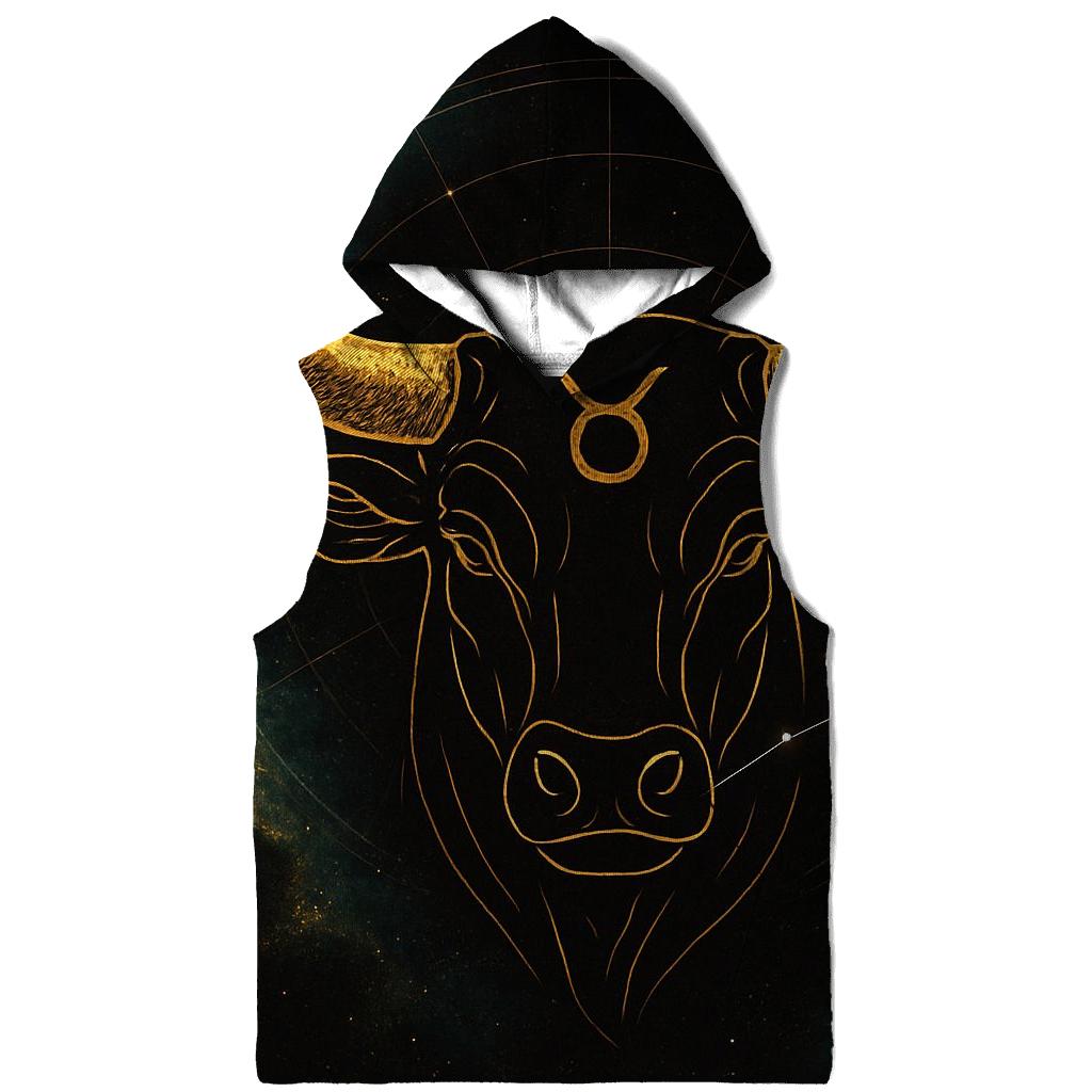 Taurus Horns And Aldebaran Glow printed hoodies