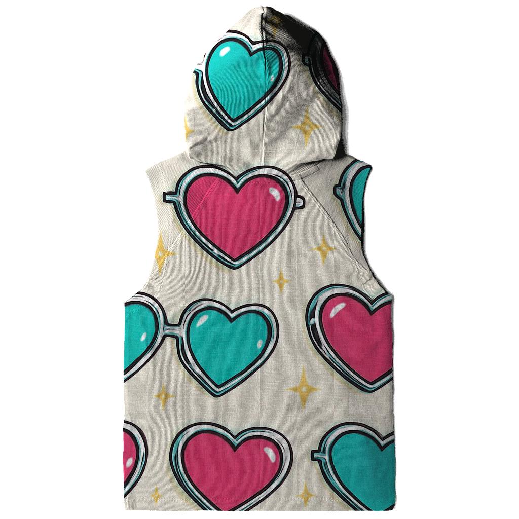 Chrome Heart Glasses Pattern printed hoodies
