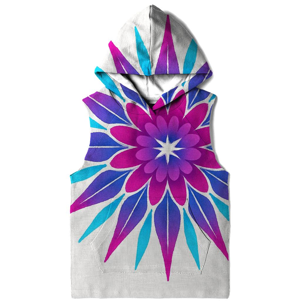 Mandala Pulsar Sunburst graphic hoodies