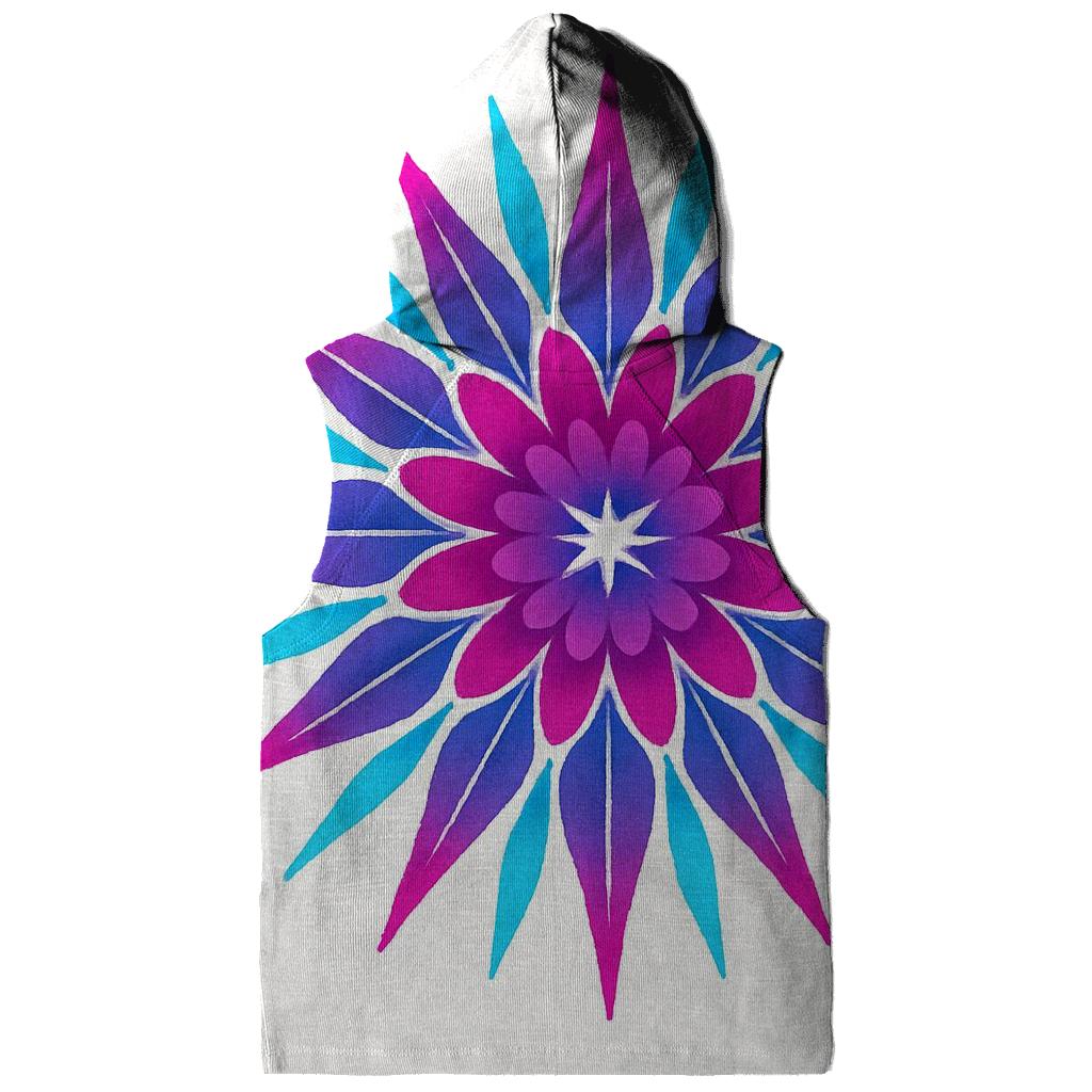 Mandala Pulsar Sunburst graphic hoodies