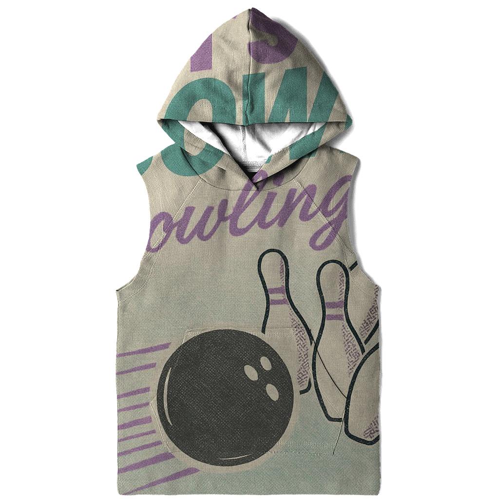 Retro Bowling Alley Night Sky Flyer hoodies fashion