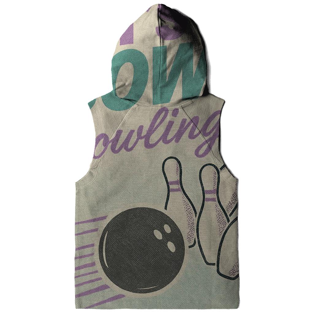 Retro Bowling Alley Night Sky Flyer hoodies fashion