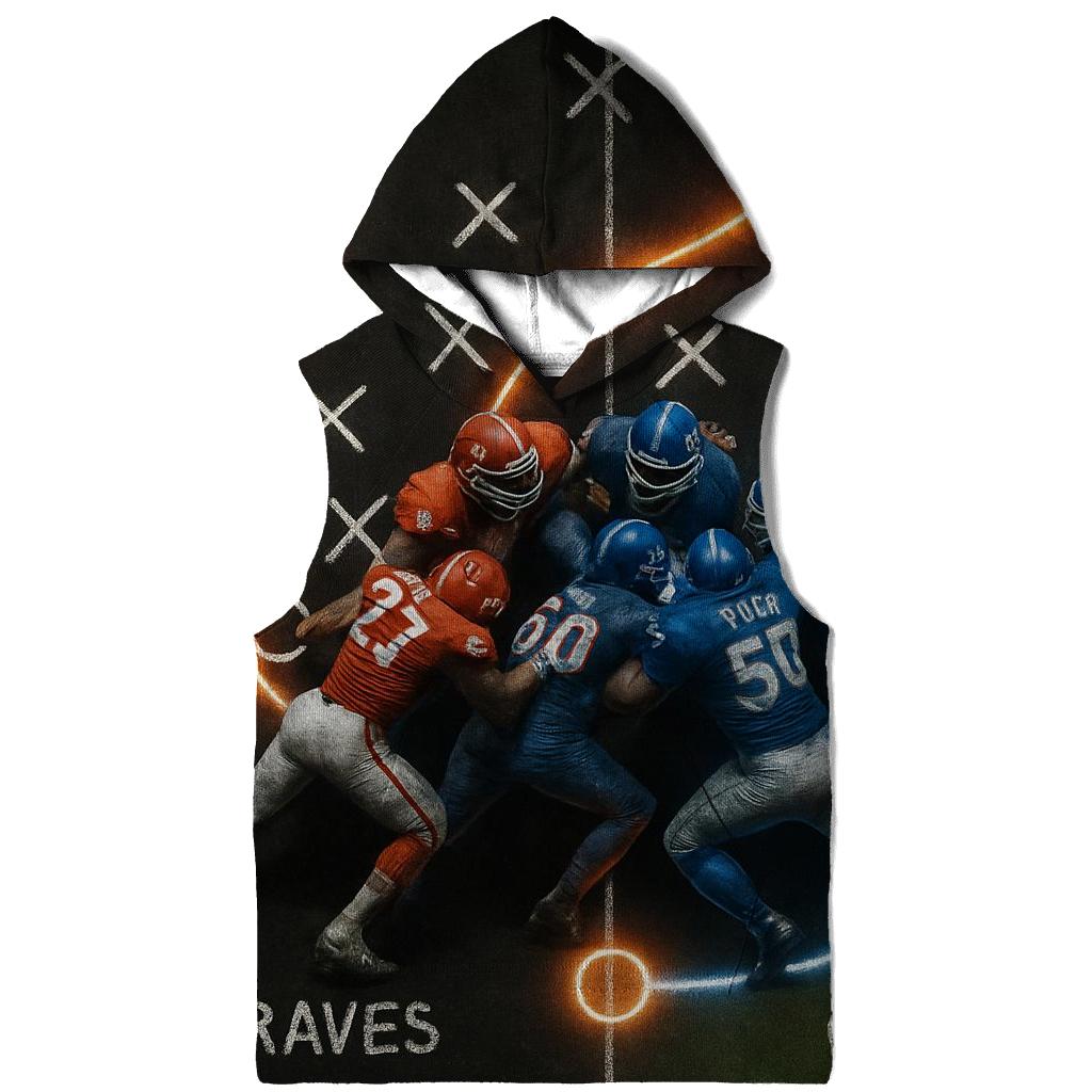 Split Field Strategy Chalkboard Comes Alive embroidered hoodies