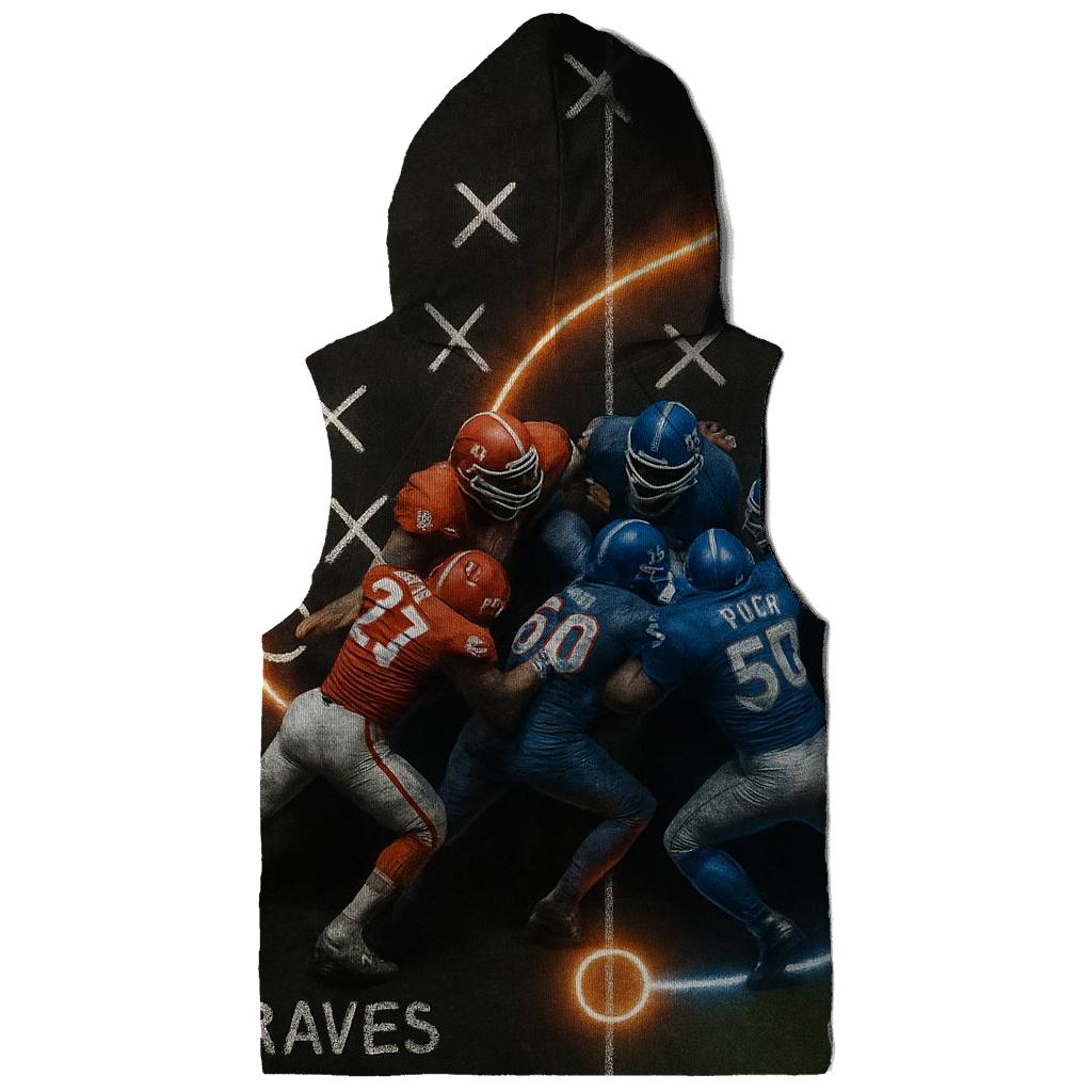 Split Field Strategy Chalkboard Comes Alive embroidered hoodies