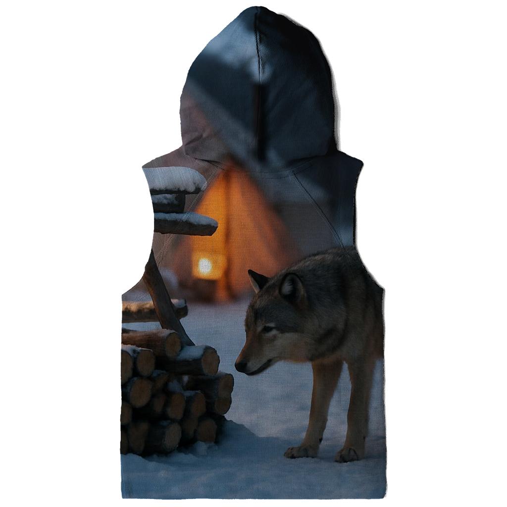 Cultural Coexistence At A Winter Fish Camp hoodies fashion