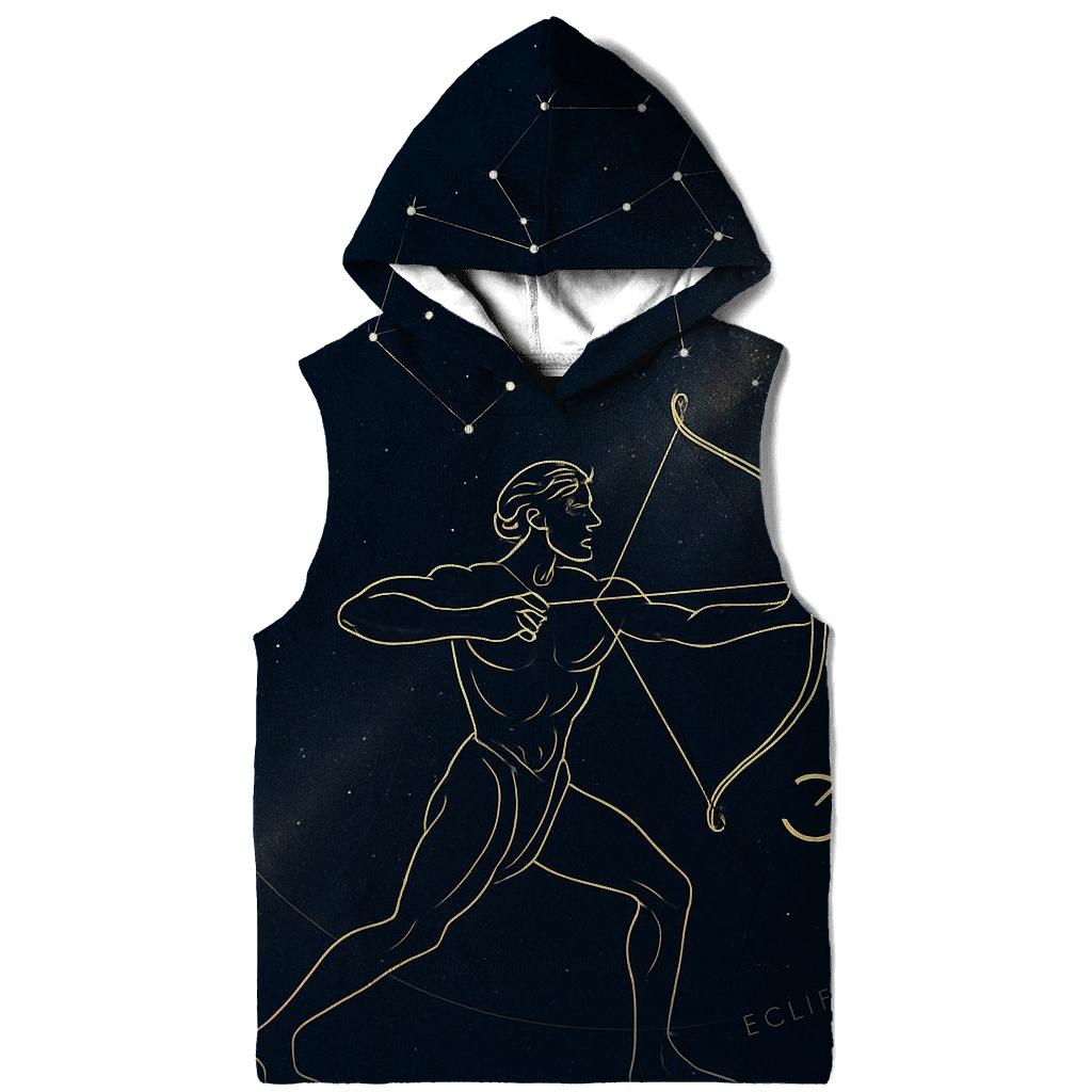Sagittarius Archer On The Galactic Meridian premium hoodies