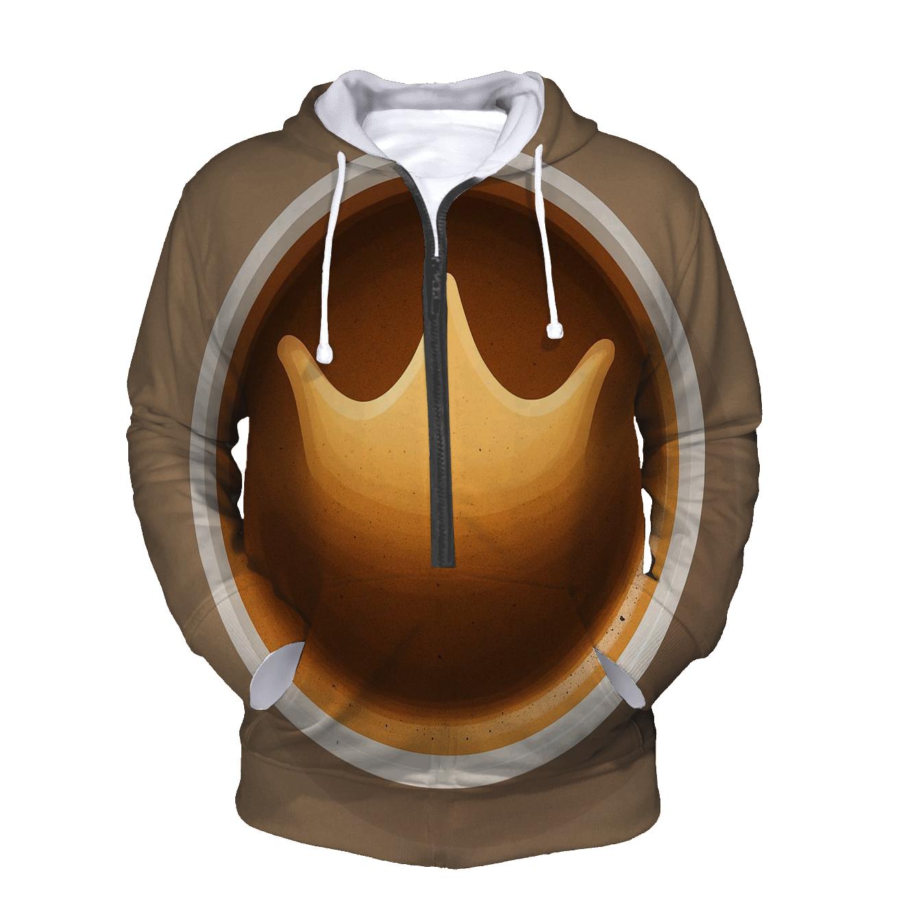 Crown Crema Arc pullover hoodies