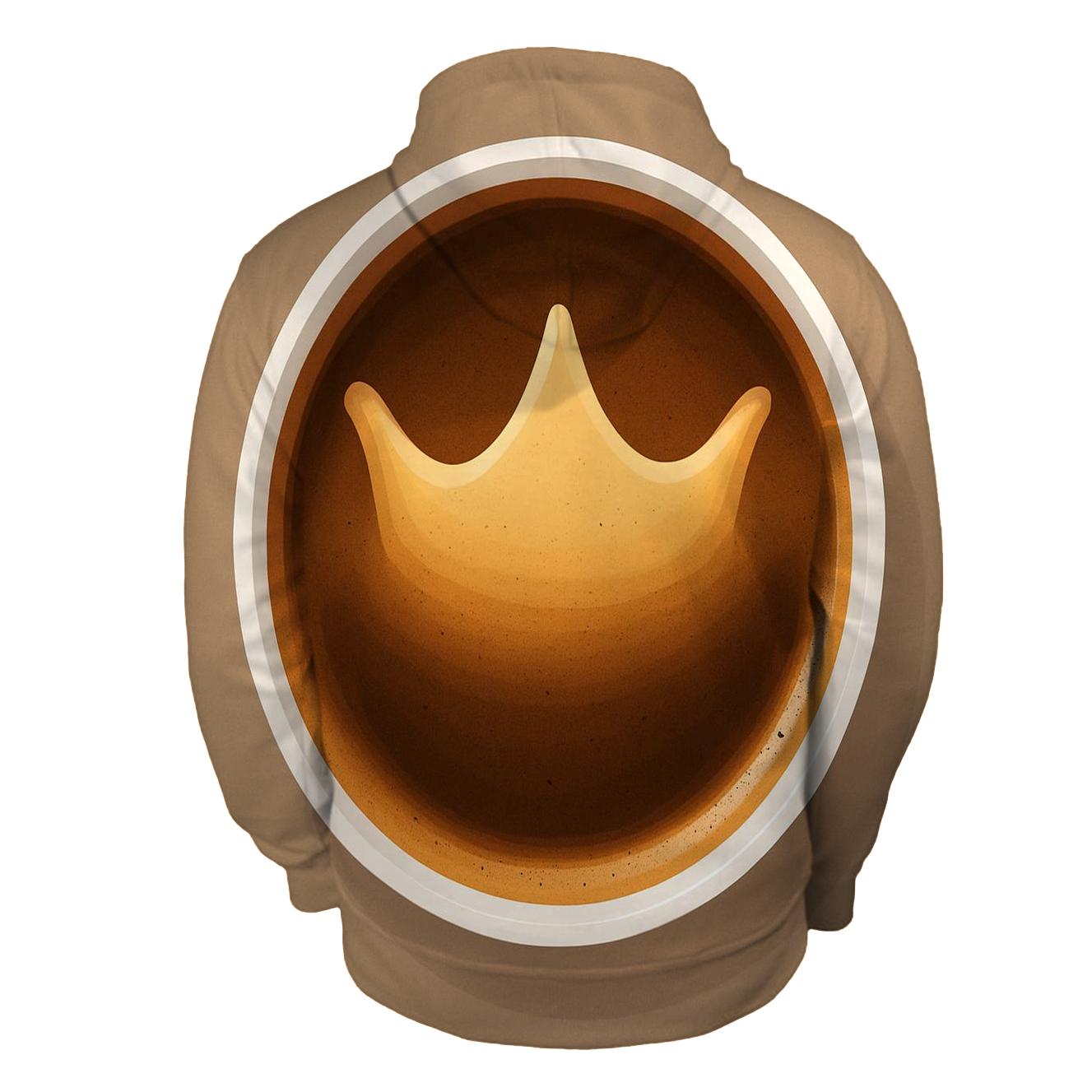 Crown Crema Arc pullover hoodies