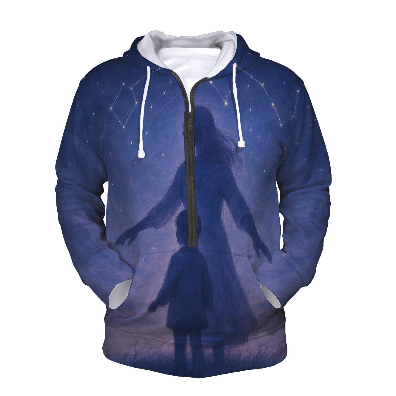 The Mother Who Holds The Sky In Place printed hoodies